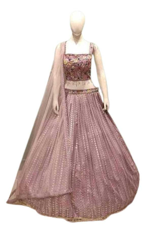 Powder Pink Lehnga